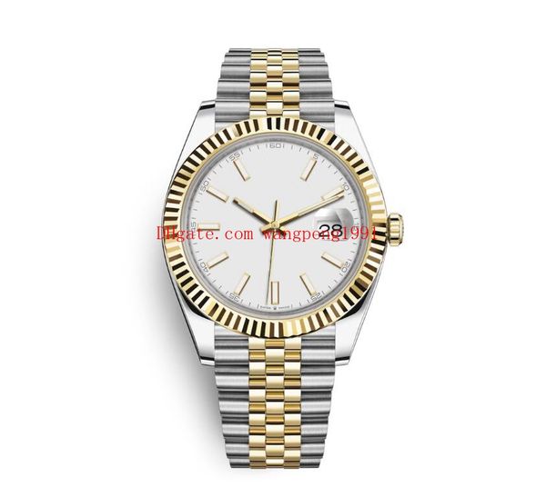 

20 colour wristwatches 41mm president datejust 126331 126334 126333 stainless steel asia 2813 mechanical automatic watches, Slivery;brown