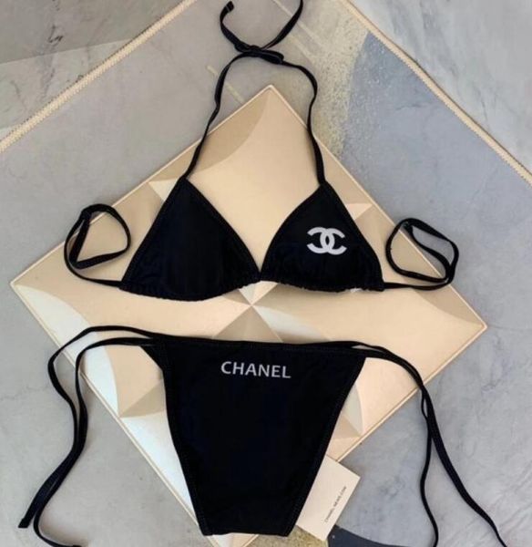 

Luxury dr letter bikini brazilian bikini bathing uit 2piece wimwear for women de igner bikini wimwear bottom wim uit for gift