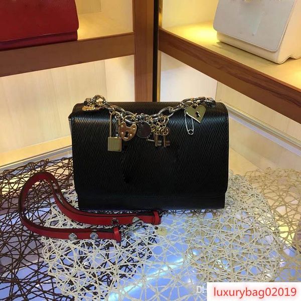 

designer bags twist women designer handbags fashion tote purse bag genuine leather chain shoulder strap women designer purses bag