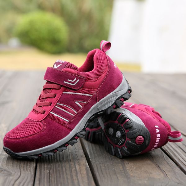 

women men hiking shoes outdoor mans sport trekking mountain boots waterproof climbing athletic shoes lace up lover sport