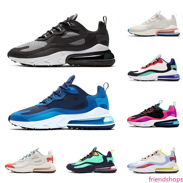 

2019 react men women running shoes bauhaus optical blue void fashion mens trainers breathable sports sneakers runners