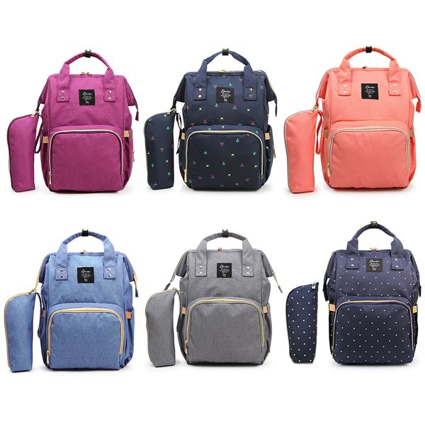 

fashion mummy maternity nappy bag large capacity baby bag infants travel backpack nursing bag new arrival wholesale