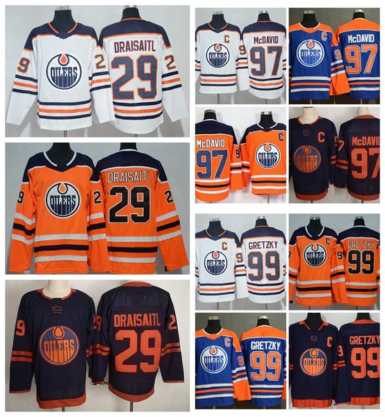 

2020 дмонон ойлеѬз оккей джеѬи дееве 97 макдвид 99 ђйн гѬеки 29 леон дѬейей, Black;red