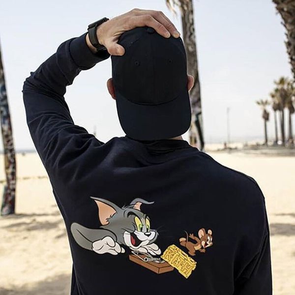 

19ss Кит Футболка Простой Летний Мультфильм Печатных Мужчин Женщин Футболки С Длин