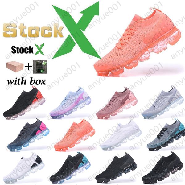 

2020 tn running shoes mens new fly 2.0 3.0 knit triple black white designer shoes be true mesh sneakers 36-45 box