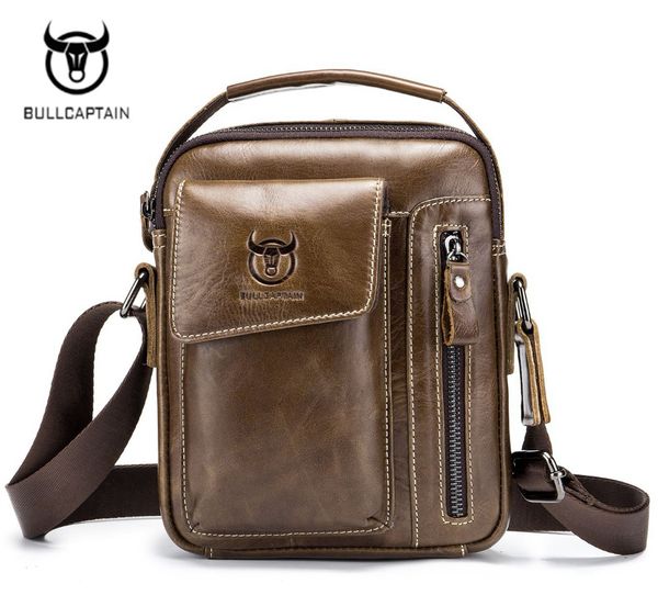 

abdb bullcaptain genuine leather men bags male cowhide flap bag shoulder crossbody bags handbags messenger small men leather bag