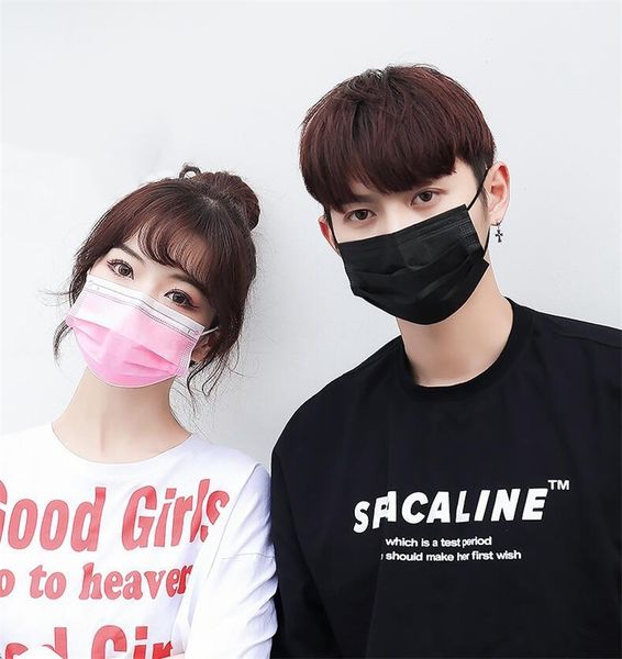 

fee party mask black shipping k non woven protective outside face masks 1pcs bag fedex drop party mask black shipping