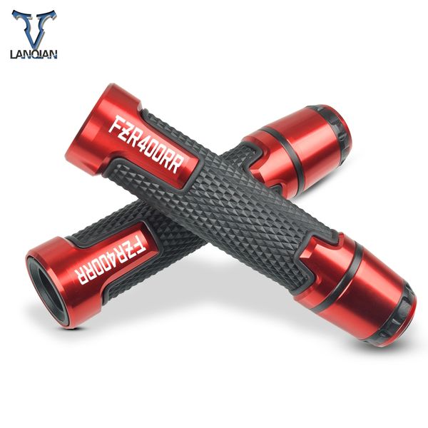 

7/8'' motorcycle aluminum plastic handle grips with logo for yamaha fzr400rr fzr 400rr fzr 400 rr 1991 1992 1993 1994 1995