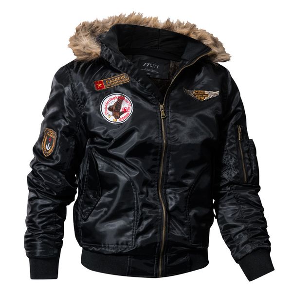 

winter plus velvet thicken keep warm jacket cotton coat loose hooded jacket m-4xl, Black;brown