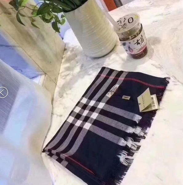 

gg -7 fashion wholesale grade silk scarf luxury designer grid womens luxury brands scarf elegant ladies joint wrap long scarves 140x140cm, Blue;gray