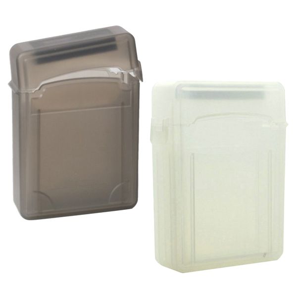 

2pieces 2.5in ssd hard disk drive protection storage box double layer case
