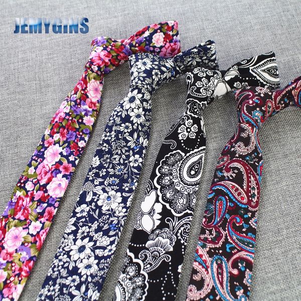 

jemygins men ties 100% cotton 6cm necktie for men causal paisley tie for man bussines corbatas bridegroom party slim neckties, Blue;purple