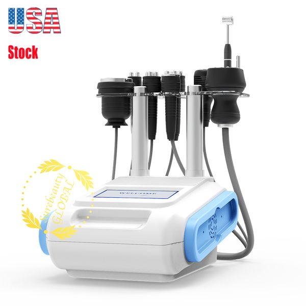 

multi-polar rf 3mhz ultrasonic slimming 9 in 1 40k cavitation galvanic vacuum system beauty machine for sale in us, Black;white