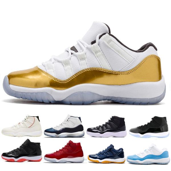 

2019 concord high 45 11 xi 11s cap and gown prm heiress gym red platinum tint space jams men basketball shoes sports sneakers
