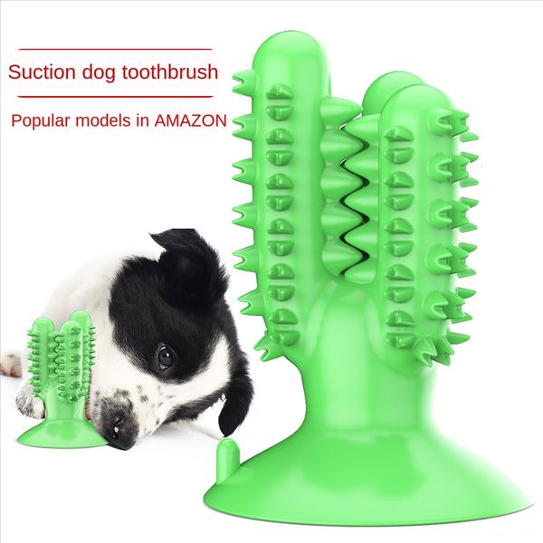 

pet supplies toothbrush toothbrush dog tooth grinding stick food leakage device bite-resistant dog toys