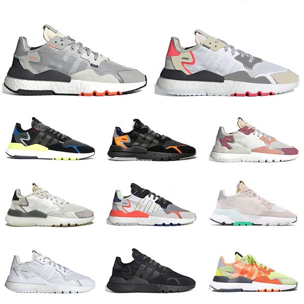

новые мужские nite jogger joggers кроссовки высокого качества дизайнер клей сезам крем semi замороженный yelow белых женщин кроссовки размер