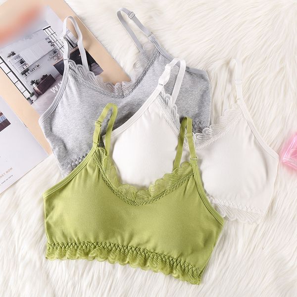 

women tank sleeveless female girls tubes lingeries women crop lace bras, Black;white