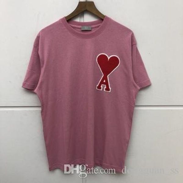 

2020ss t shirt men women washed do old fashion casual 4colors, White;black