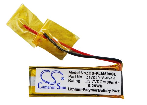 

cameron sino 80mah battery 1704018-0944 for plantronics m50