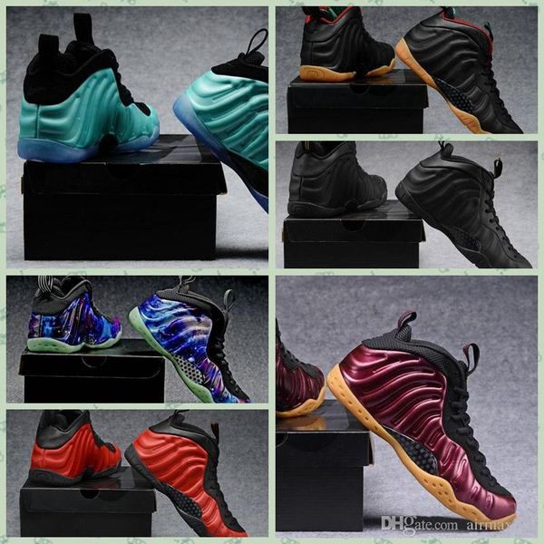 

nfoama 2019 penny hardaway men outdoor shoes alternate galaxy eggplant foams mens sports sneakers one night maroon gum trainers airs