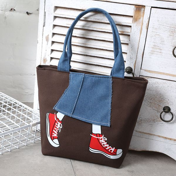 

2019 fashion leisure women purse zipper cowboy canvas shoulder bag messenger bag luxury handbags women bags designer