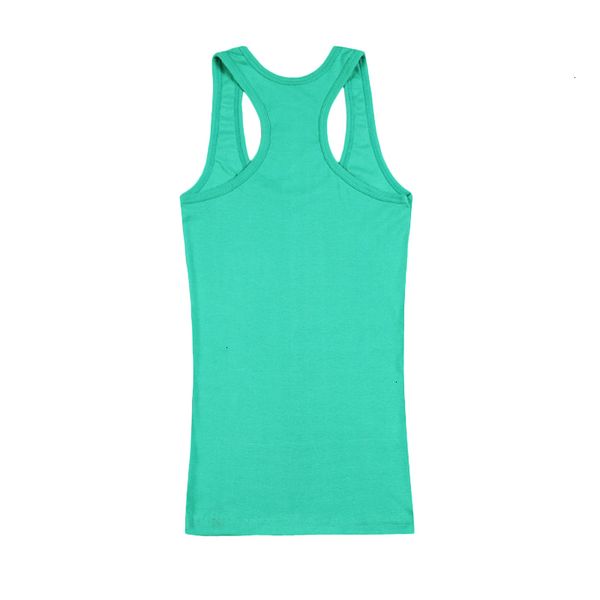 

fashion new summer soft tank vest color cotton t shirts sleeveless o neck 100% cotton ladies slim clothes femme, White