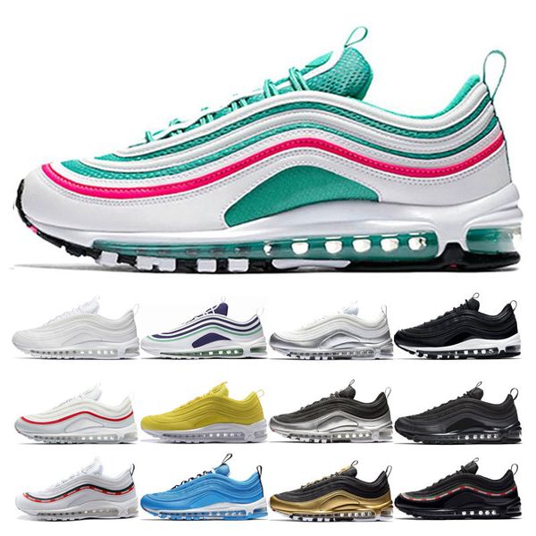 

Designer Men South Beach Running Shoes Women Yellow Triple White UNDEFEATED Blue Hero Metalic Gold black white Sports Outdoor Sneaker Shoes