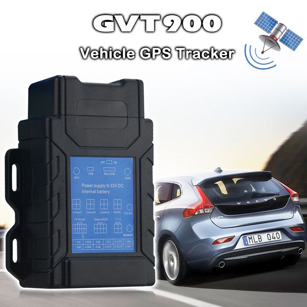 

3g wcdma gps tracker gvt900 vehicle tracking device collision/over speed/no gps signal alarm remotely monitoring geo-fence