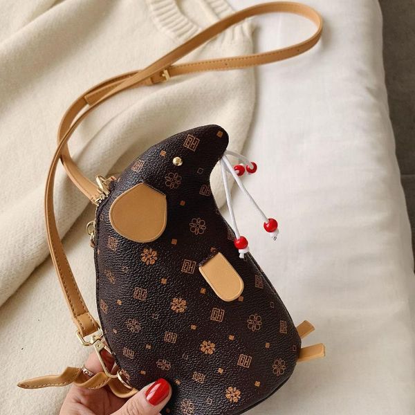 

bag woman chinese style 2020 texture joker leisure time mouse package concise single shoulder satchel tide crossbody bags