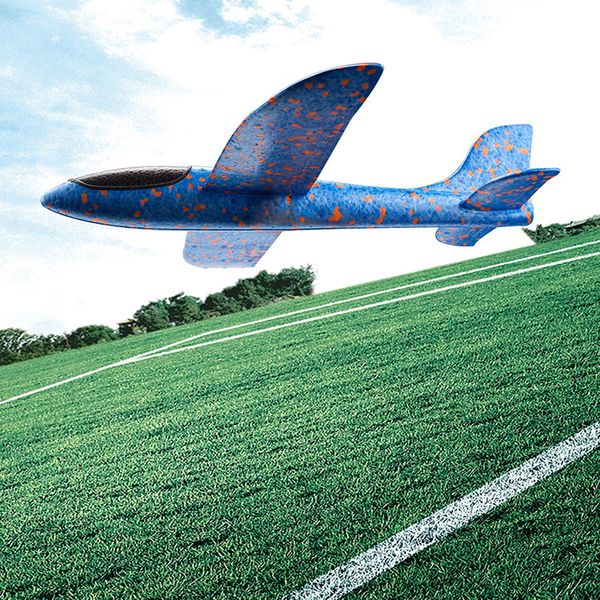 

hand throw flying glider planes foam aircraft model epp resistant breakout aircraft party game children outdoor fun gift toys