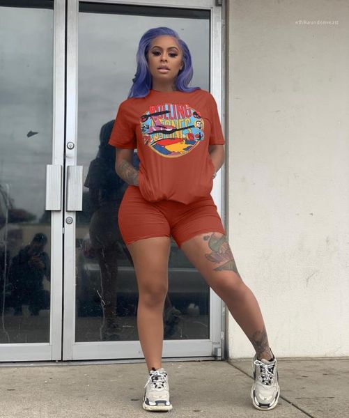 

sets sports clothing sets summer women designer tracksuits loose shorts 2pcs clothing sets womens two piece, White