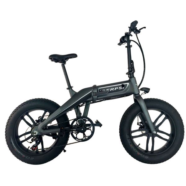 

20 inch electric folding bike with suspension350w/500w motor follding 7speed butterfly brake, Silver;blue