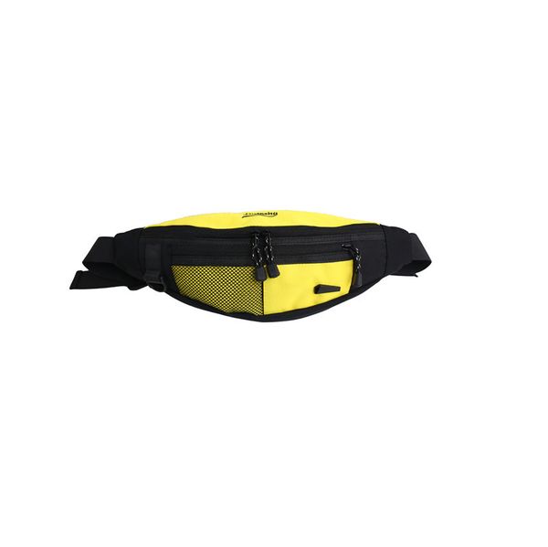 

men chest pack mesh front pockets embroidered letters shoulder bag fashion cool style mobile phone bag multi-color selectable cu