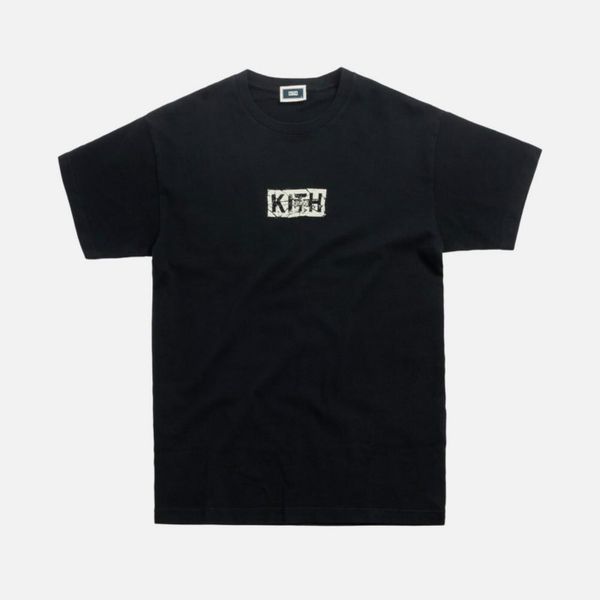 

19ss kith расщепленные logo tee мода лето с коротким рукавом мужчин и женщин, высокое качество белый и черный комфортная футболка hfwptx242, White;black