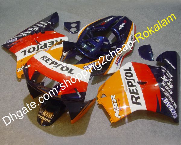 Kit carenatura per parti Honda NSR-250R NSR250R NSR 250R MC21 1990-1993 90 91 92 93 Set carenature moto (stampaggio ad iniezione)