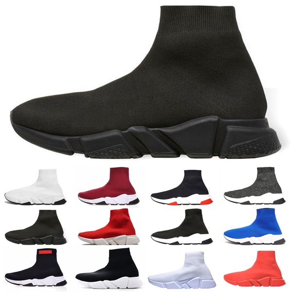 

speed trainer brand sock casual for men women running shoes black white red blue runner designer trainers sport sneaker ing