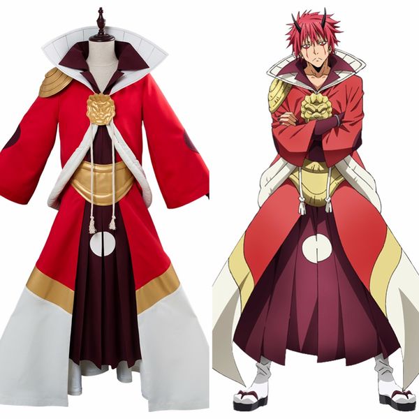 

that time i got reincarnated as a slime cosplay tensei shitara slime datta ken benimaru cosplay costume, Black