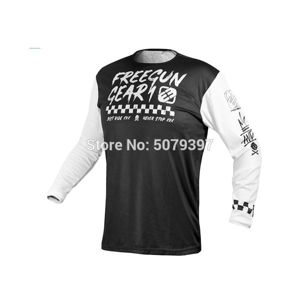 

moto motocross jersey speed mtb jersey hombre dh downhill off road mountain mx clycling, Black;red