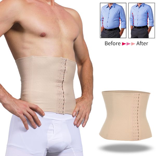 

man waist trainer body shaper belly control slimming shapewear corrective posture men shapers vest modeling underwear corset, Black;brown