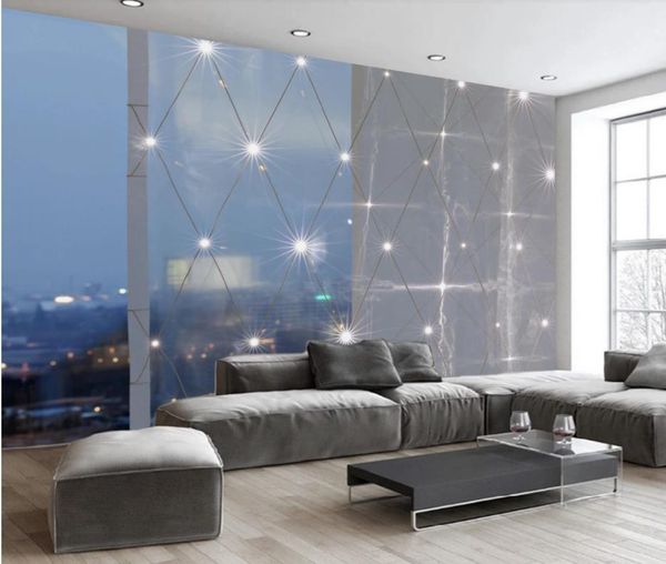 

wallpaper for walls 3 d for living room modern minimalist city night star decoration background wall