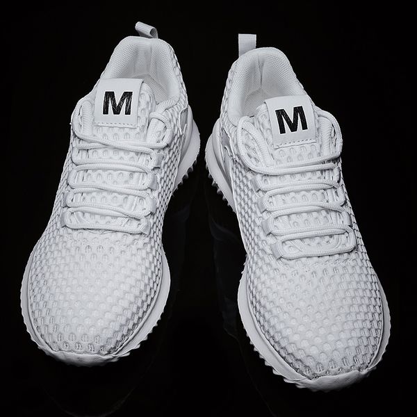 

running shoes rubber breathable comfortable men's sneakers casual non-slip wear-resisting men sport shoes