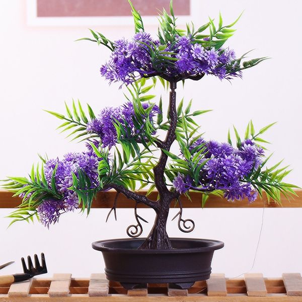 

artificial silver birch tree plants bonsai plastic fake flowers potted ornaments christmas home garden office decor sale