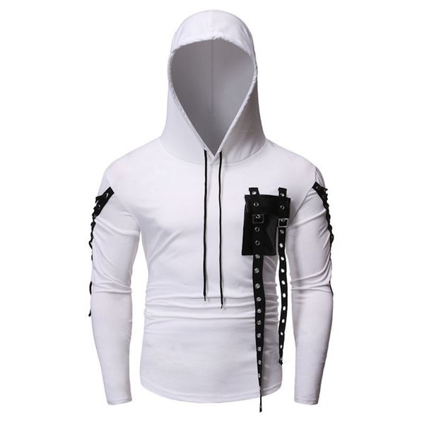 

plus size mens designer hoodies fashion mens long sleeve hooded sportswear with pockets male casual apparel, Black