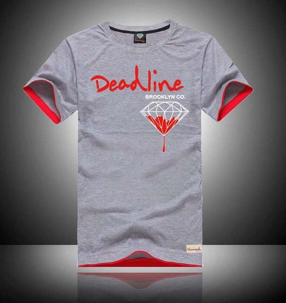 

76g66 men diamond o-neck geometric casual print t shirt hip hop roll, White;black