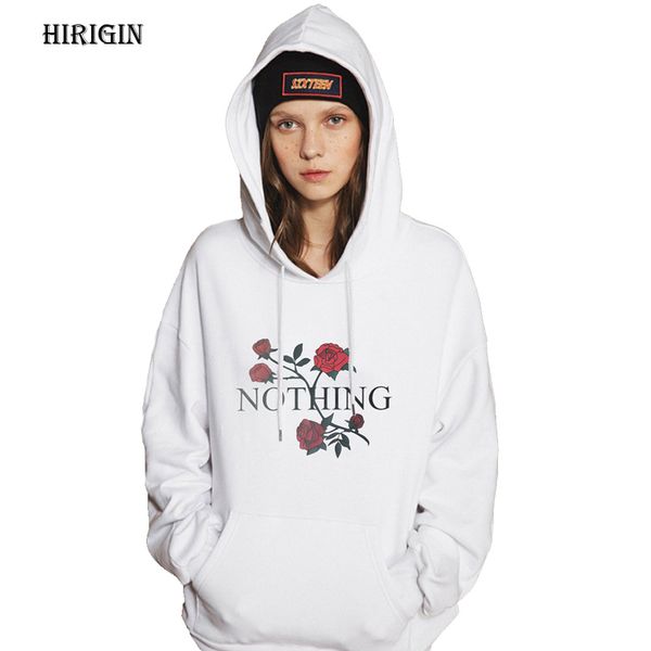 

casual new women long sleeve florl printed hoodie sweatshirt hooded coat pullover, Black