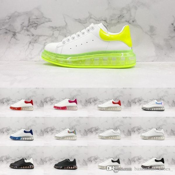 

New luxury fa hion de igner air cu hion couple model ca ual hoe woman men plat form comfortable flat neaker 35 44