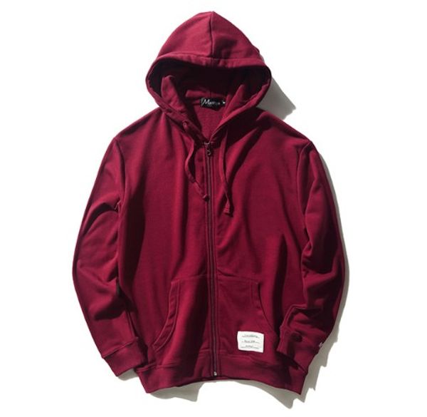 

2019 autumn pure color pullover basic style hoodies for women men fleece zipper hoodies for lover's, Black