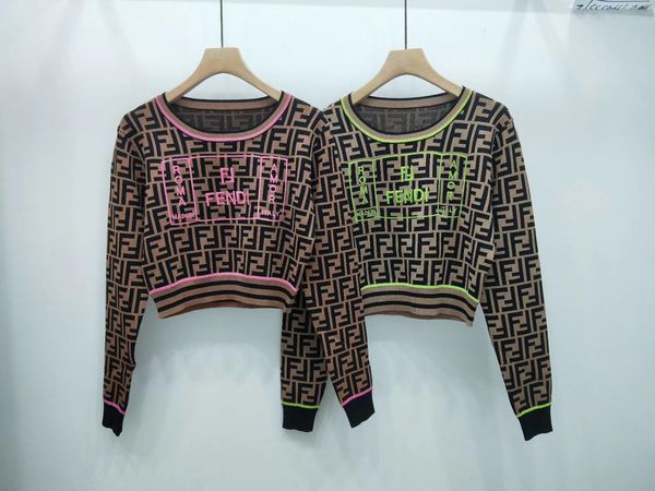 

Milan runway weater 2019 long leeve o neck women 039 weater high end f letter jacquard pullover women de igner weater 052909