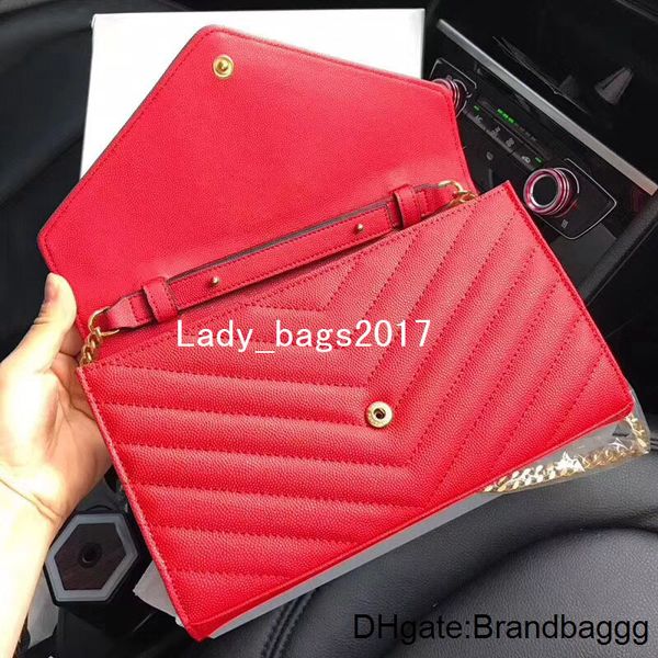 

fashion woman handbags women v shape flaps chain bag clutch handbags wallet card bag shoulder plaid chain crossbody bag handbag
