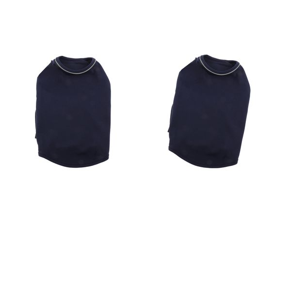 

анти и снятие стресса успокаивающее пальто стресса животное облегчение жилет синий s 2pack